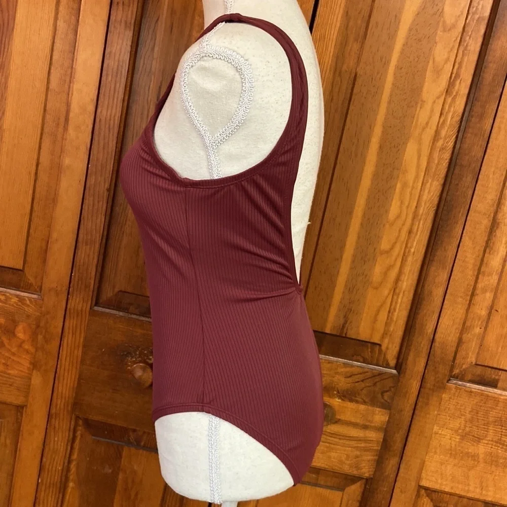 Sea Angel Wine One-Piece Swimsuit NWT Size M
